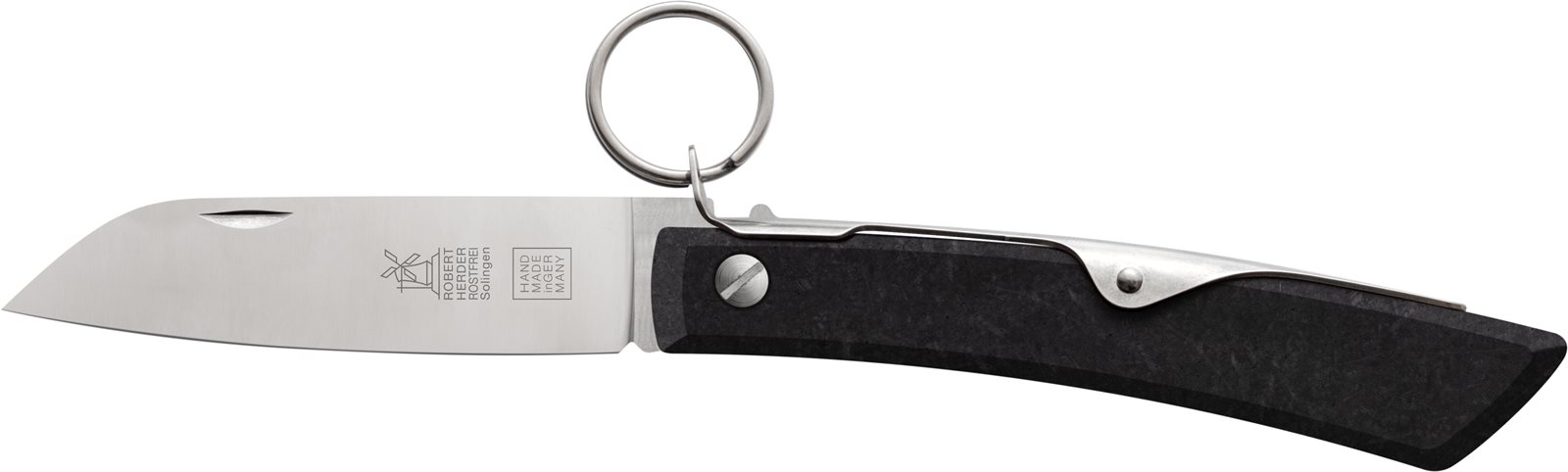 Zakmes IBEX stonewashed POM 8 cm van Robert Herder